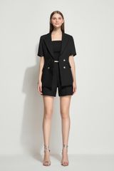 VS966 - Áo vest cộc tay dáng eo - BELY