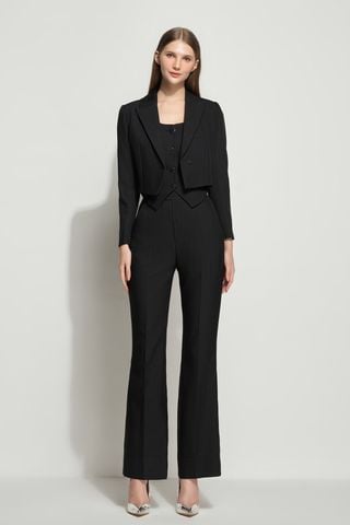 ÁO VESTON CROPTOP CỔ 2 VE VS968