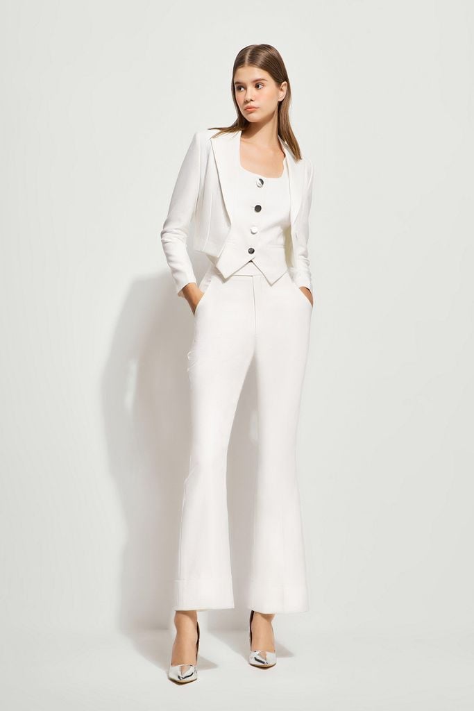 ÁO VESTON CROPTOP CỔ 2 VE VS968