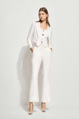 ÁO VESTON CROPTOP CỔ 2 VE VS968