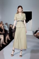 CHÂN VÁY XẾP LY 2 TÚI CV1044