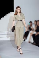 CHÂN VÁY XẾP LY 2 TÚI CV1044