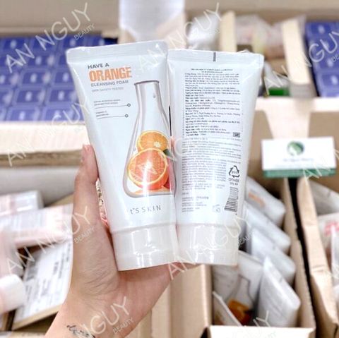 Sữa Rửa Mặt It’s Skin Have A Orange Cleansing Foam Chiết Xuất Cam 150ml