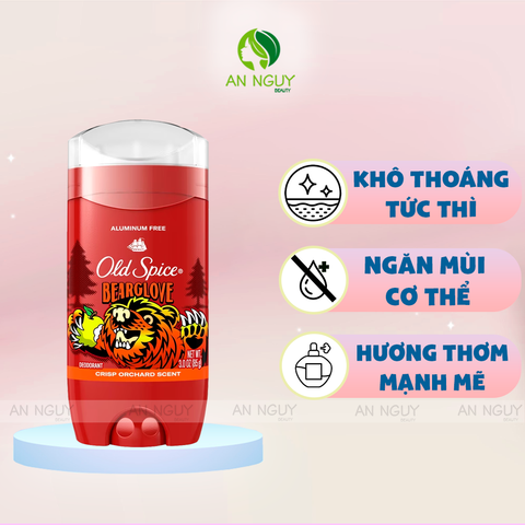 Sáp Khử Mùi Cho Nam Old Spice Deodorant 85gr