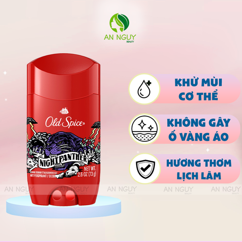 Sáp Khử Mùi Old Spice Giảm Tiết Mồ Hôi 73g (Hàng Mỹ Nhập Khẩu)