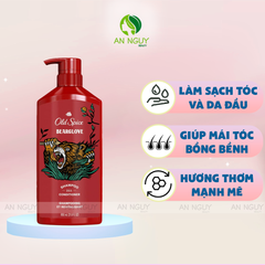 Dầu Gội Xả Old Spice Shampoo 2in1 Conditioner Shampooing Et Revitalisant 650ml