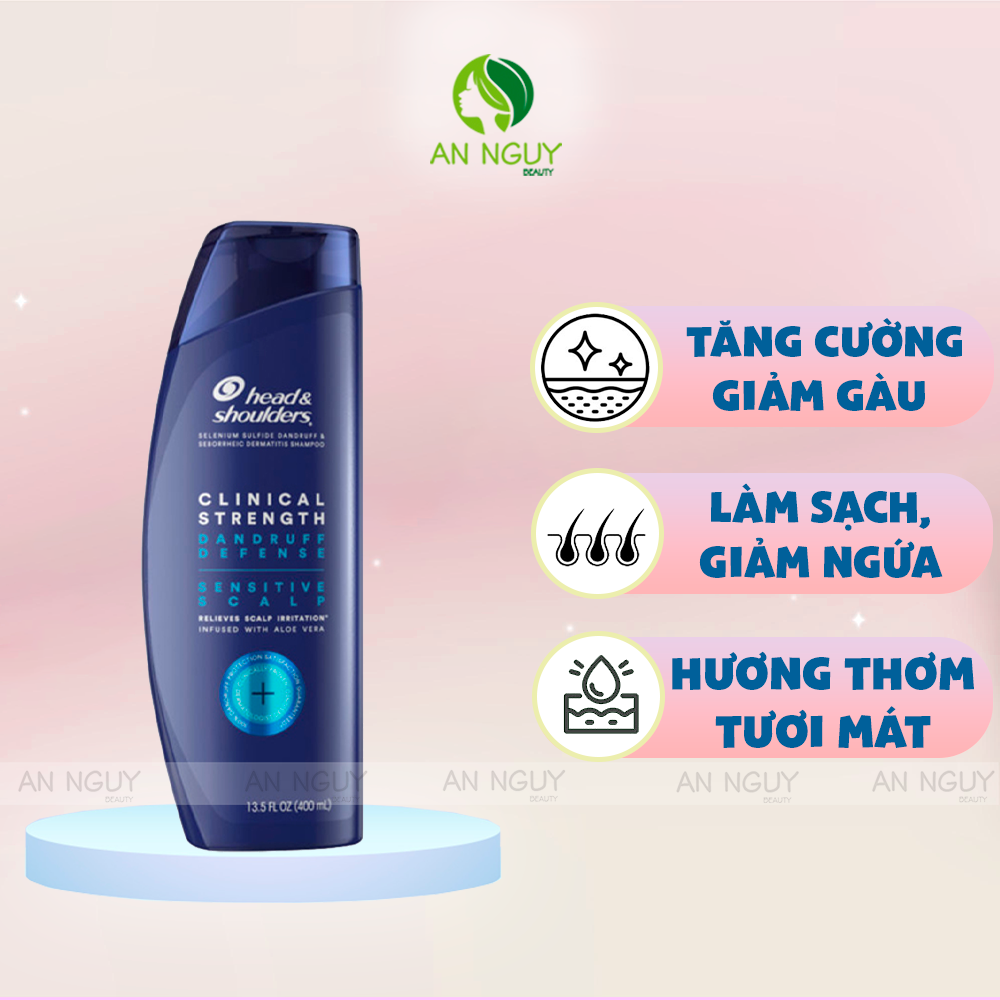 Dầu Gội Trị Gàu Head & Shoulders Clinical Strength Shampoo 400ml