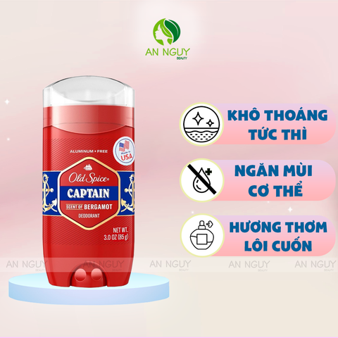 Sáp Khử Mùi Cho Nam Old Spice Deodorant 85gr