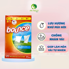 Giấy Thơm Bounce Dùng Cho Máy Sấy (Hàng Mỹ Nhập Khẩu)