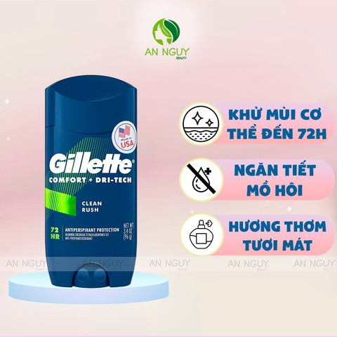 Sáp Khử Mùi Gillette Deodorant Ngăn Mồ Hôi Hiệu Quả 96g