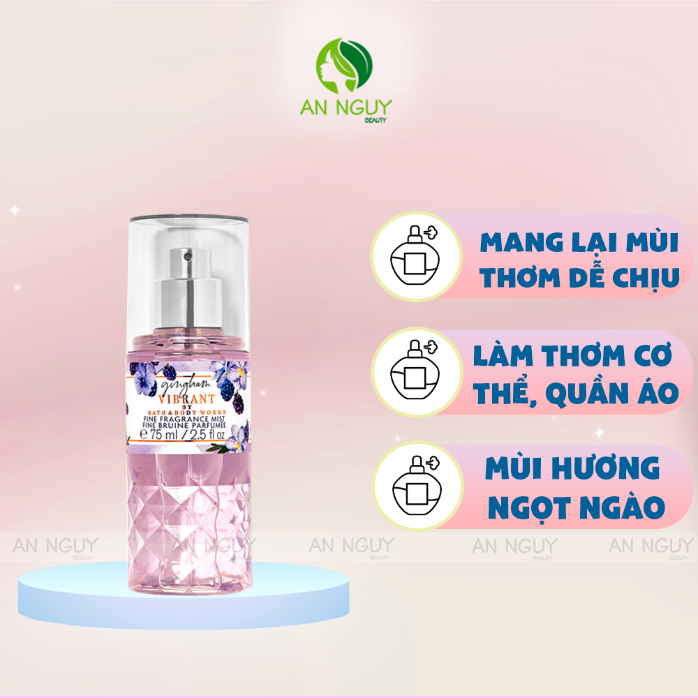 Xịt Thơm Bath & Body Works Fine Fragrance Mist 75ml