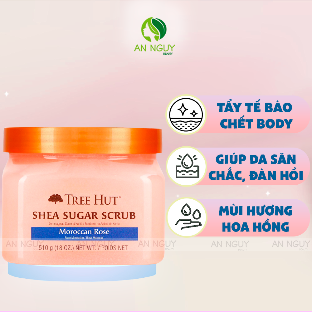 Tẩy Tế Bào Chết Cơ Thể Tree Hut Shea Sugar Scrub