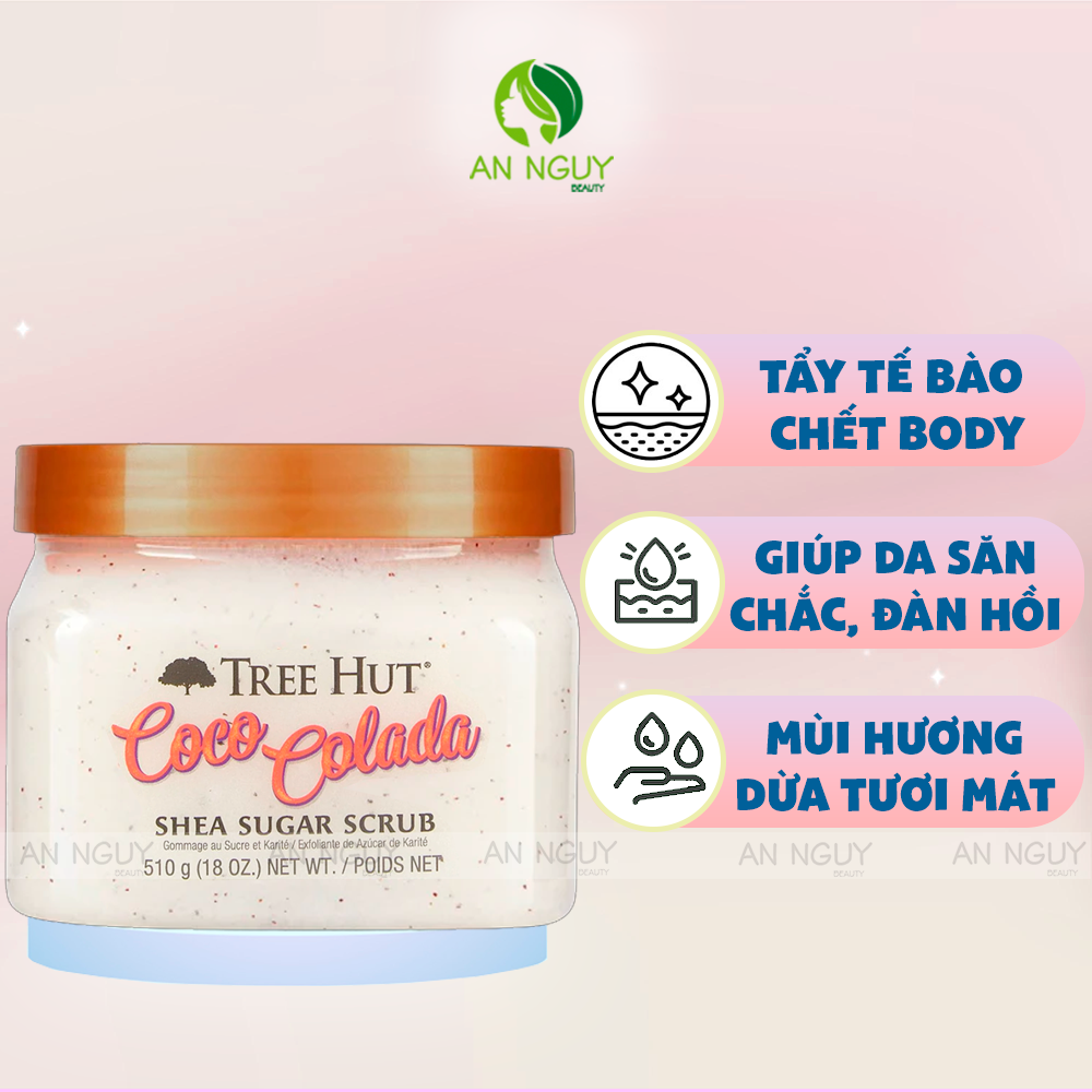 Tẩy Tế Bào Chết Cơ Thể Tree Hut Shea Sugar Scrub