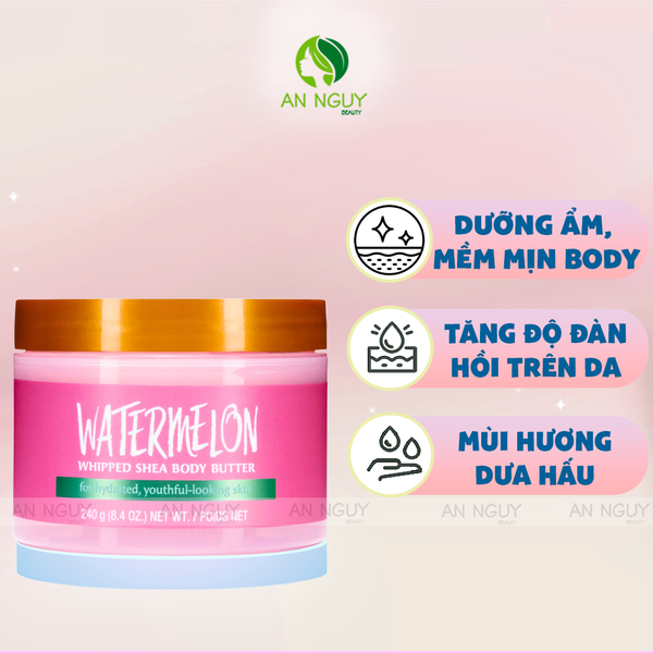 Dưỡng Thể Tree Hut Whipped Shea Body Butter 240g