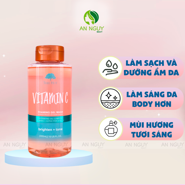 Gel Tắm Tree Hut Foaming Gel Wash