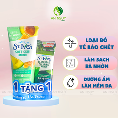 [MUA 1 TẶNG 1] Tẩy Tế Bào Chết Mặt St.Ives Làm Sạch Da 170g + Tặng 50g