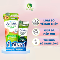 [MUA 1 TẶNG 1] Tẩy Tế Bào Chết Mặt St.Ives Làm Sạch Da 170g + Tặng 50g