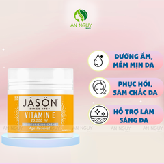 Kem Dưỡng Jason Vitamin E 25000 IU Moisturizing Creme Giữ Ẩm, Phục Hồi Da 113g