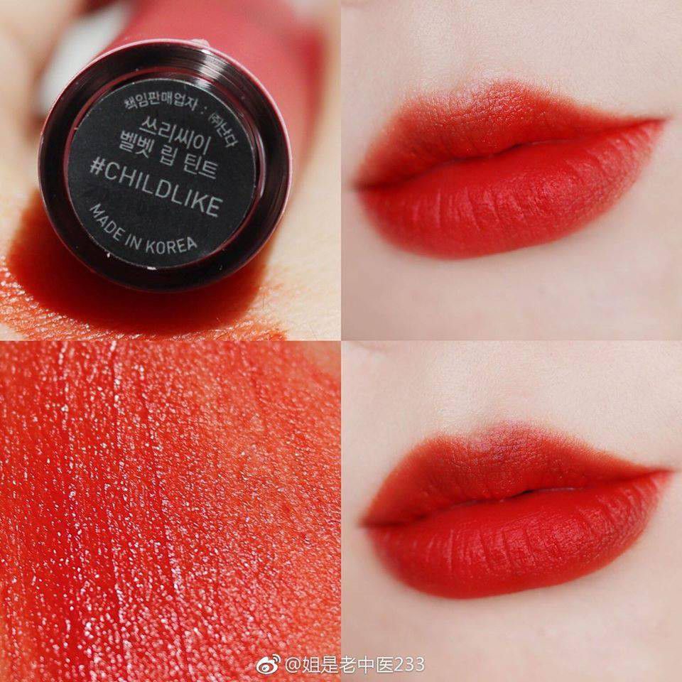 Son Kem 3CE Velvet Lip Tint 4gr