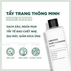 Nước Tẩy Trang Caryophy Smart Cleansing Water Cho Da Dầu Mụn, Nhạy Cảm