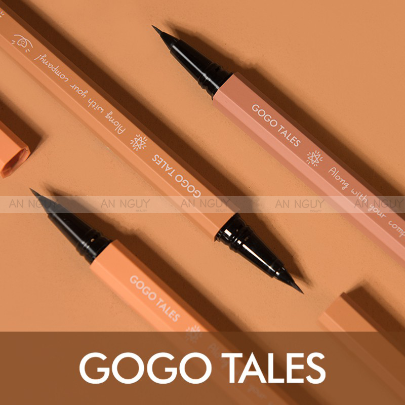 Kẻ Mắt Nước Gogo Tales Slender Beckoning Eyeliner Đầu Mảnh 0.6ml