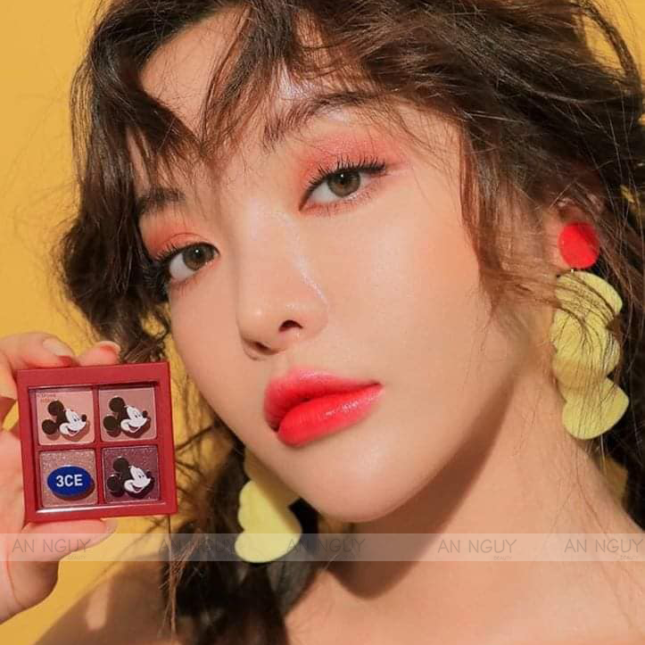 Bảng Phấn Mắt 4 Ô 3CE Disney Mini Multi Eye Color Palette 3.2gr - Side By Side