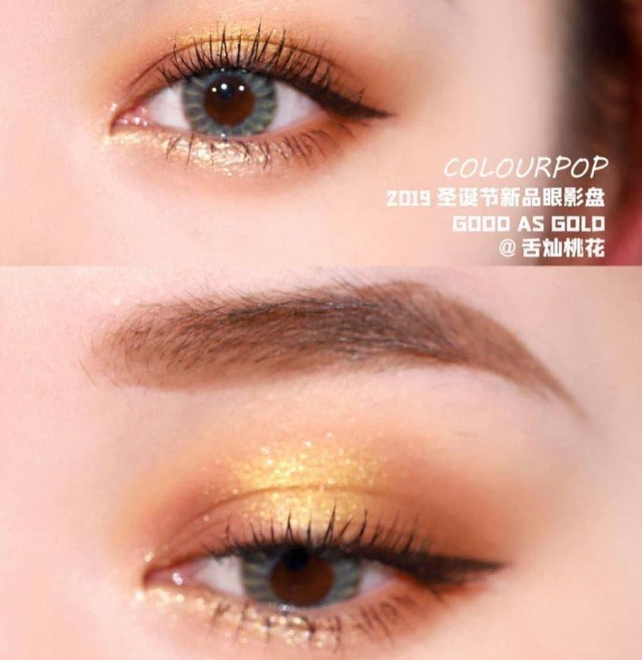 Bảng Phấn Mắt 12 Ô Colourpop Good As Gold Eyeshadow Palette 8.1gr