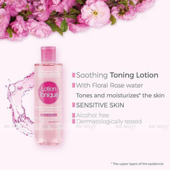 Nước Hoa Hồng Evoluderm Soothing Toning Lotion For Sensitive Skin Dành Cho Da Khô Và Nhạy Cảm 250ml