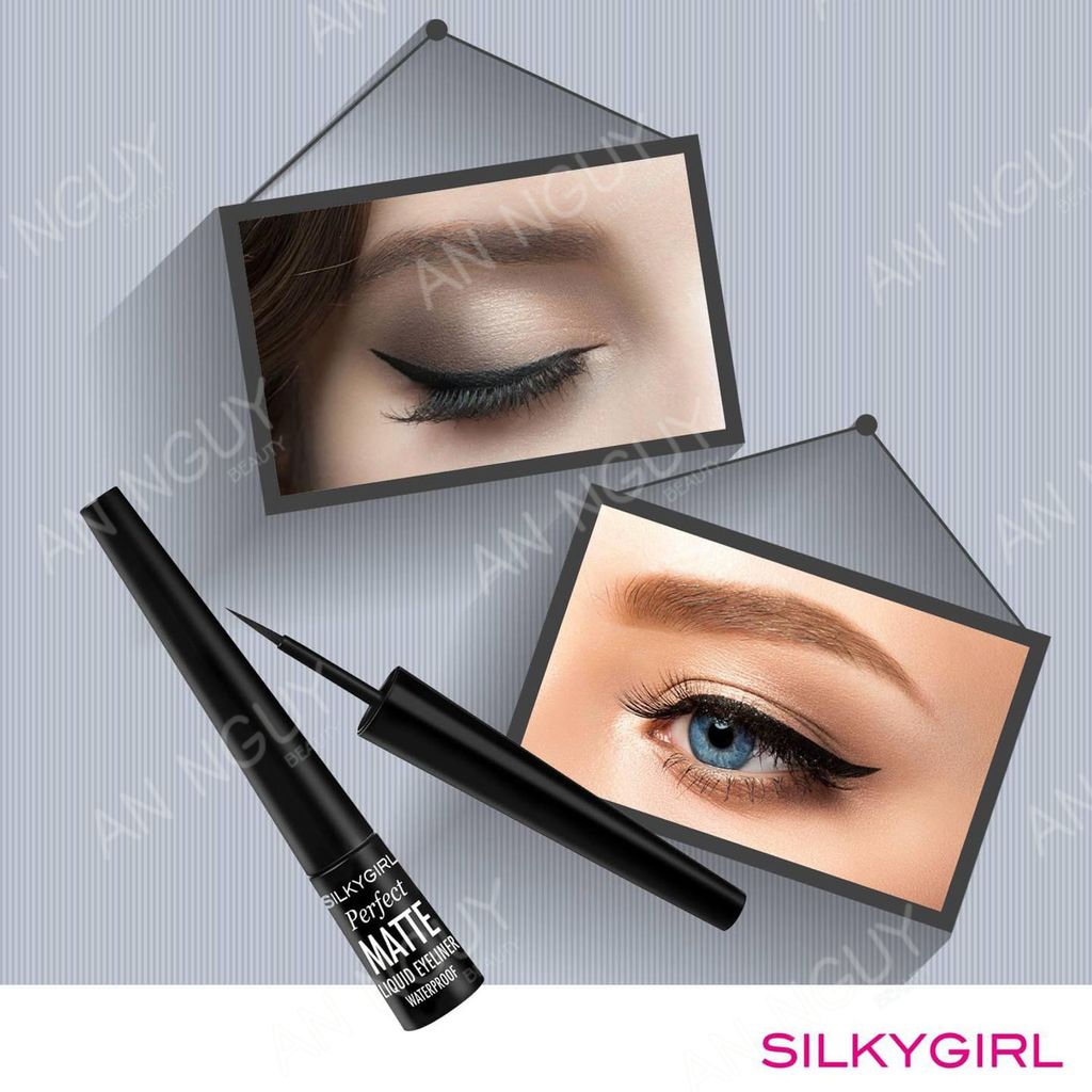 Kẻ Mắt Nước SilkyGirl Perfect Matte Liquid Eyeliner Waterproof 2.5ml