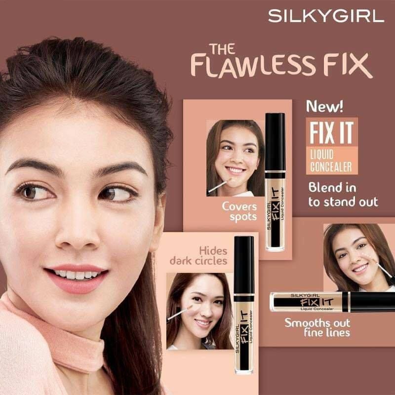 Kem Che Khuyết Điểm SilkyGirl Fix It Liquid Concealer 2.5ml