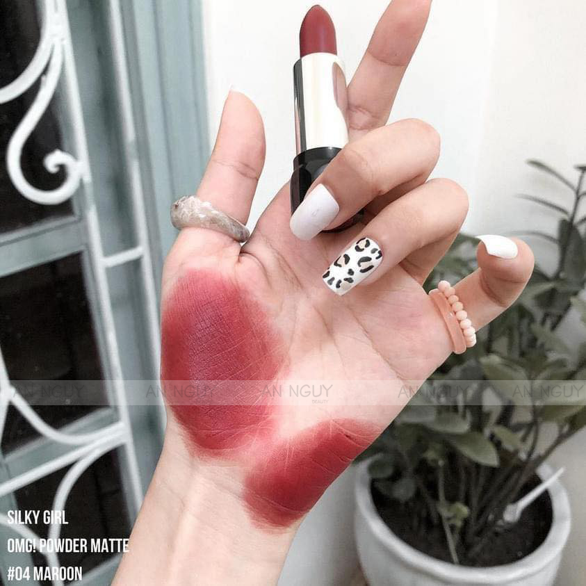 Son Thỏi Lì Silkygirl OMG! Powder Matte Lipcolor 3.5gr