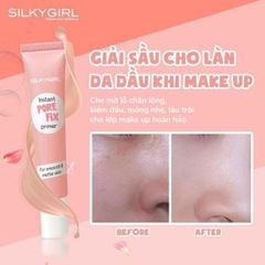 Kem Lót Che Lỗ Chân Lông SilkyGirl Instant Pore Fix Primer 15ml