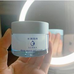 Mặt Nạ Ngủ Senka Deep Moist Gel Cream Dạng Gel Cấp Ẩm Chuyên Sâu 50gr