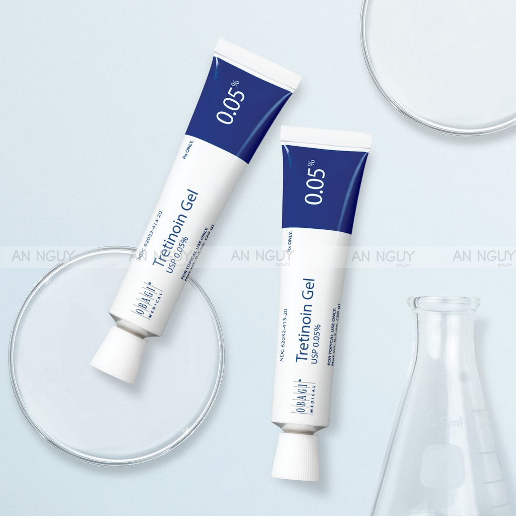 Gel Obagi Tretinoin Gel 0.05% Ngăn Mụn, Giảm Nám 20gr