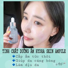 Tinh Chất Dưỡng Ẩm 9Wishes Hydra Skin Ampule Serum Cấp Ẩm, Căng Bóng Da 25ml