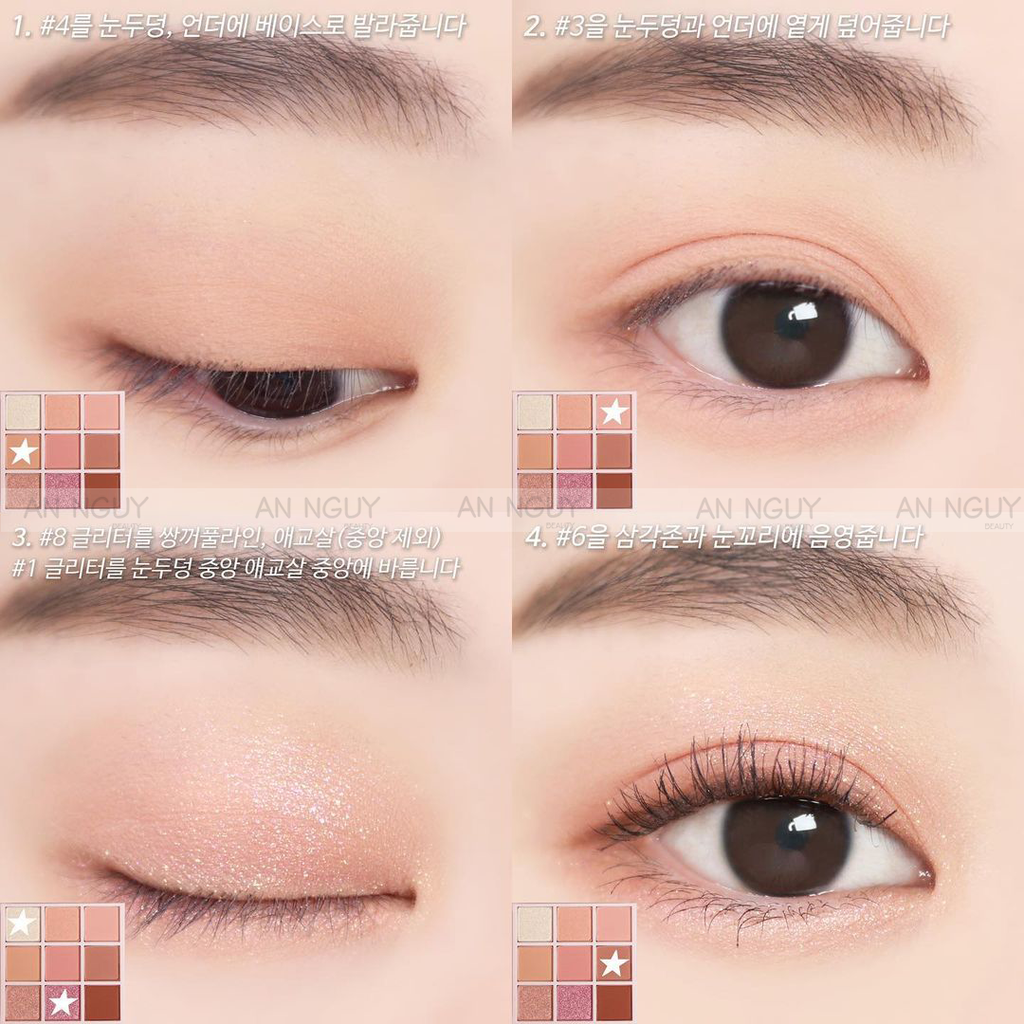 Phấn Mắt 9 Ô Etude House Play Color Eyes Milky 7.2gr