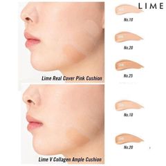 Phấn Nước Lime Real Cover Pink Cushion SPF 50+ PA+++ 20gr