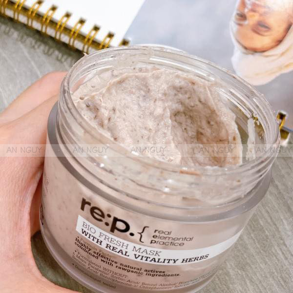 Mặt Nạ Đất Sét Re:p Bio Fresh Mask Se Khít Lỗ Chân Lông 130gr