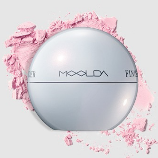 Phấn Phủ Dạng Bột Moolda Finish Powder Màu Hồng 10gr