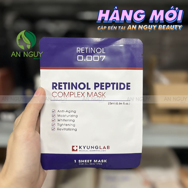 Mặt Nạ Retinol Peptide Complex Kyung Lab