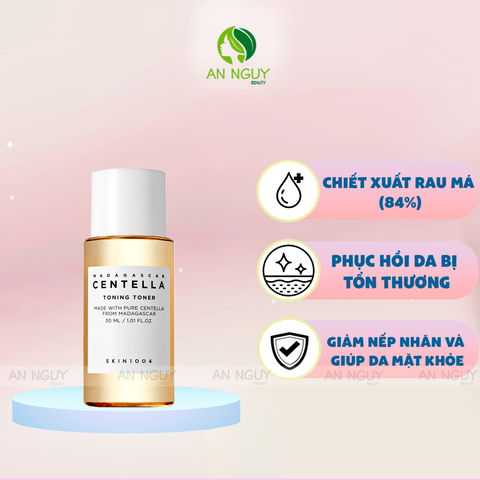 Nước Hoa Hồng Skin1004 Madagascar Centella Toning Toner Chiết Xuất Rau Má Phục Hồi Da