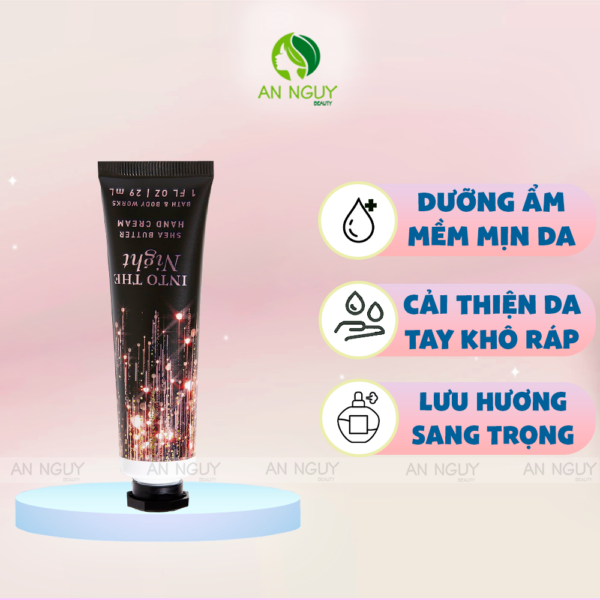 Kem Dưỡng Da Tay Bath & Body Works Shea Butter Hand Cream Làm Mềm Da Tay, Cấp Ẩm 29ml