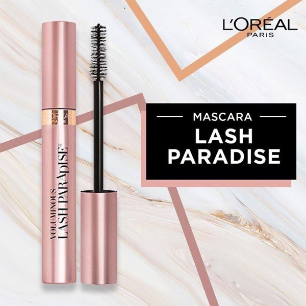 Mascara L'Oreal Makeup Voluminous Lash Paradise Waterproof Mascara Không Trôi, Làm Dày & Dài Mi