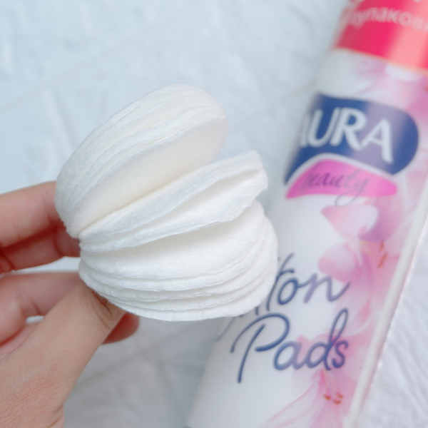 Bông Tẩy Trang Aura Cotton Pads 150 Miếng