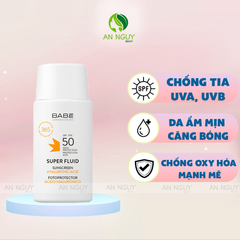 Sữa Chống Nắng Babe Face Photoprotector Fluid SPF50 50ml