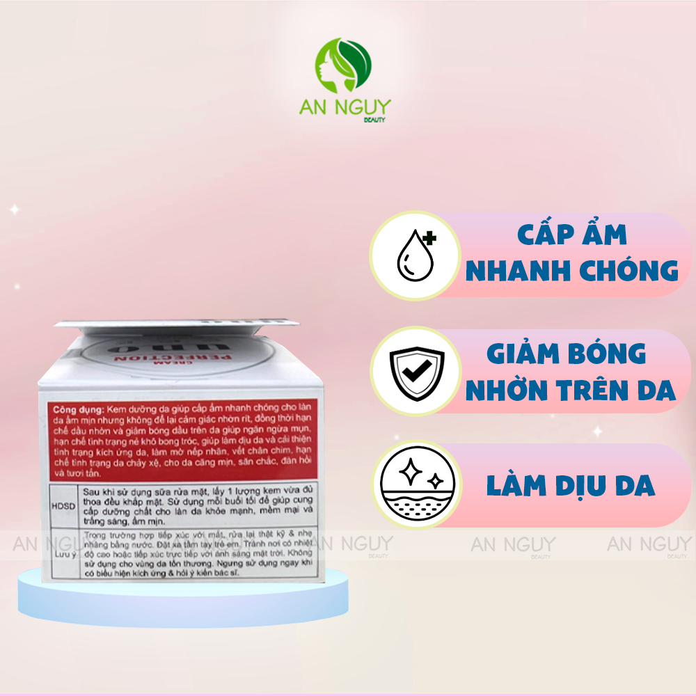 Kem Đêm Dưỡng Ẩm UNO Cream Perfection Kiềm Dầu 5in1, Cấp Ẩm 90gr