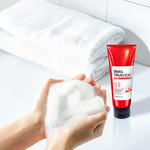 Sữa Rửa Mặt Some By Mi Snail Truecica Miracle Repair Slightly Acid Gel Cleanser 100ml