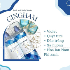 Xịt Thơm Bath & Body Works GingHam Fine Fragrance Mist Hương Thơm Nhẹ Nhàng (Mẫu Cũ)