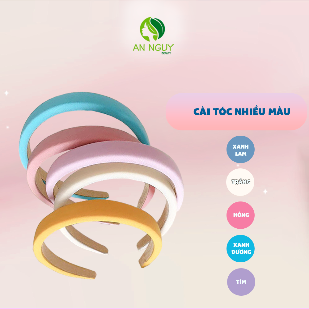 Cài Tóc / Băng Đô / Kẹp Tóc Gấu Dâu / Bờm Xốp Phồng Đủ Màu