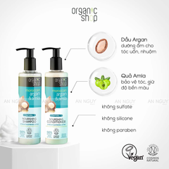 Bộ Gội & Xả Organic Shop 280ml x 2